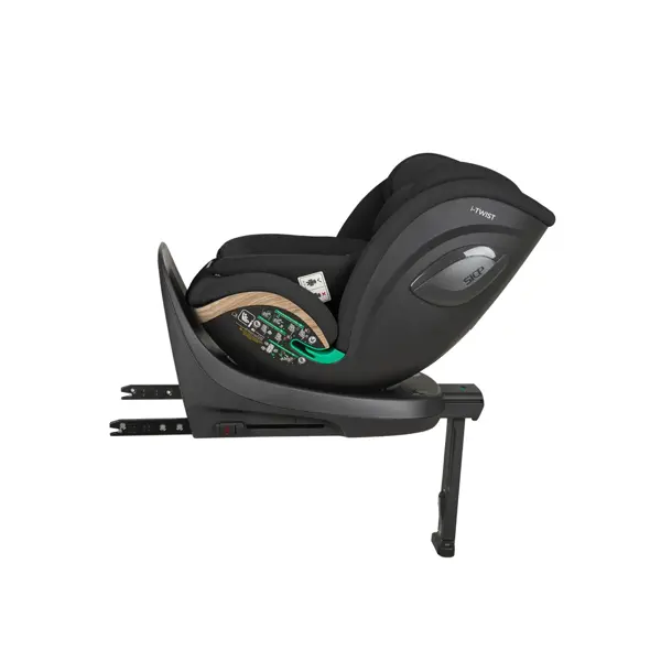 KIKKA BOO AUTOSJEDALICA I-TWIST I-SIZE,BLACK