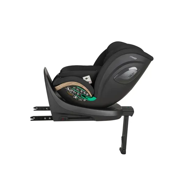 KIKKA BOO AUTOSJEDALICA I-TWIST I-SIZE,BLACK