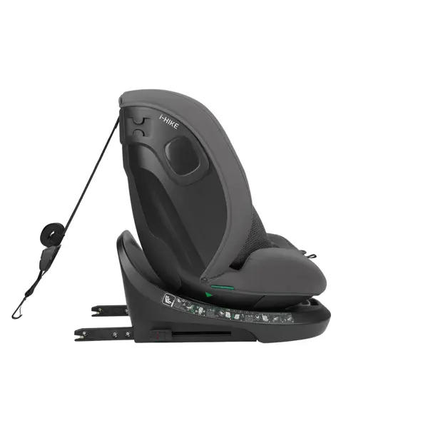 KIKKA BOO AUTOSJEDALICA I-HIKE I-SIZE,DARK GREY