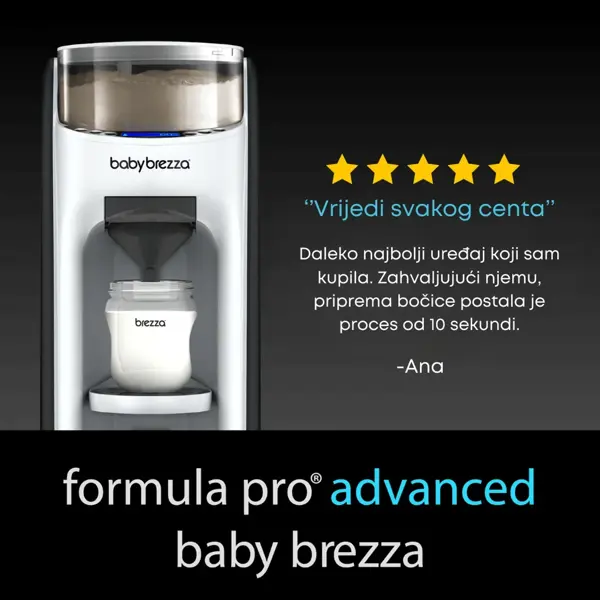 BABY BREZZA  PRO ADVANCED UREĐAJ ZA PRIPREMU ADAPTIRANOG MLIJEKA CHARCOAL