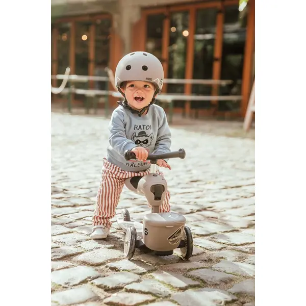 SCOOT AND RIDE KACIGA BROWNLINES XXS-S