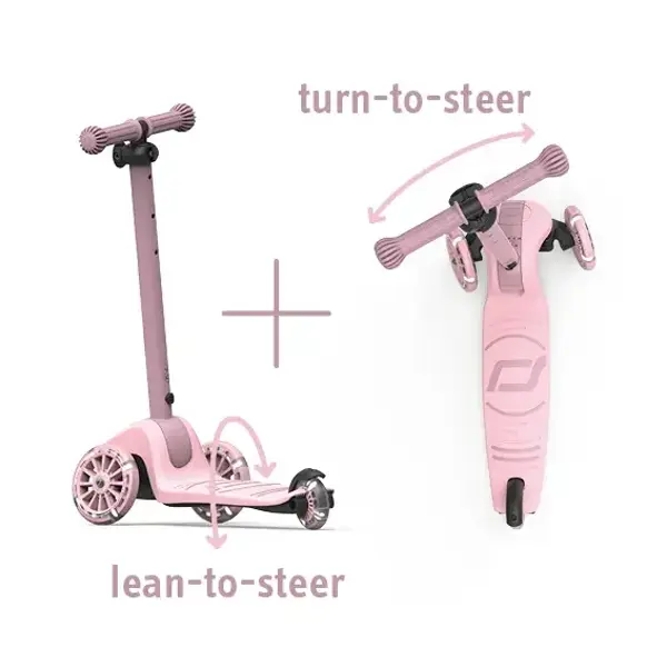 SCOOT AND RIDE ROMOBIL HIHGWAYKICK 3S ROSE