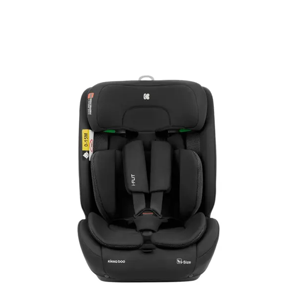 KIKKA BOO AUTOSJEDALICA 76-150CM I-FLIT I-SIZE,BLACK