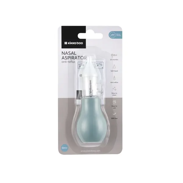 KIKKA BOO NASAL ASPIRATOR,SAGE