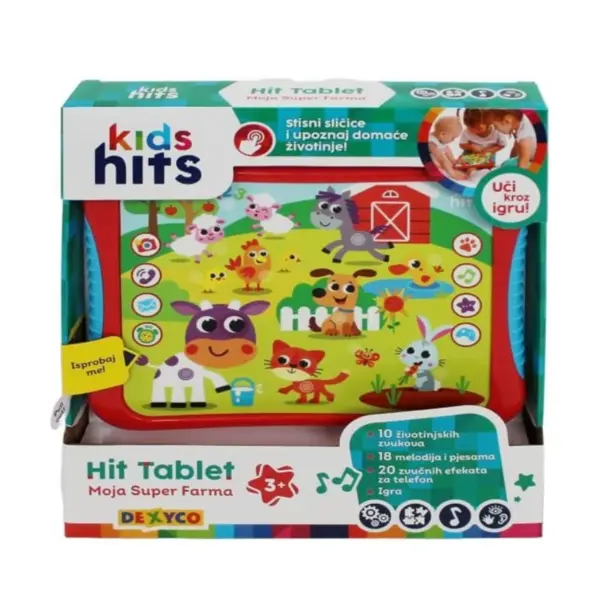 DJEČJI HIT TABLET SUPER FARMA,HR M.