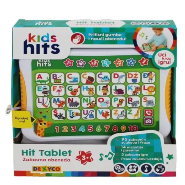 DJEČJI HIT TABLET ZABAVNA ABECEDA,HR M.