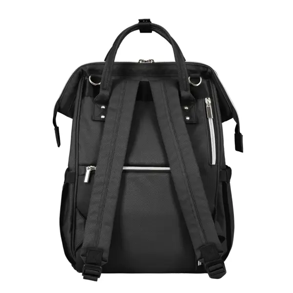 KIKKA BOO TORBA SIENA,BLACK&SILVER