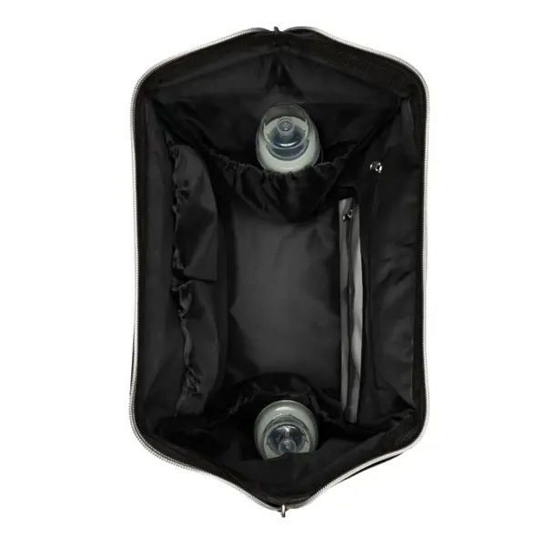 KIKKA BOO TORBA SIENA,BLACK&SILVER