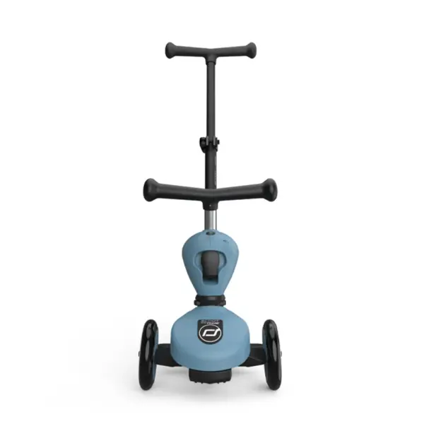 SCOOT AND RIDE HIGHWAYKICK 1 PUSH AND GO, STEEL