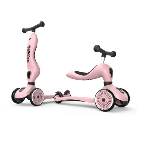 SCOOT AND RIDE HIGHWAYKICK 1 ROMOBIL, ROSE 