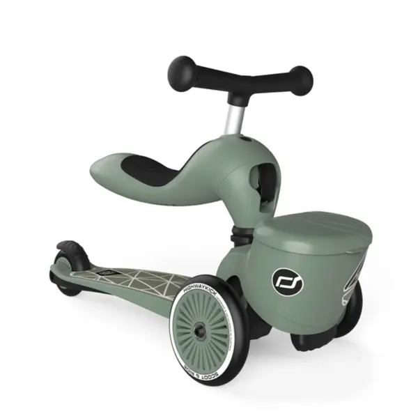 SCOOT AND RIDE HIGHWAYKICK 1 LIFESTYLE ROMOBIL, GREEN LINES