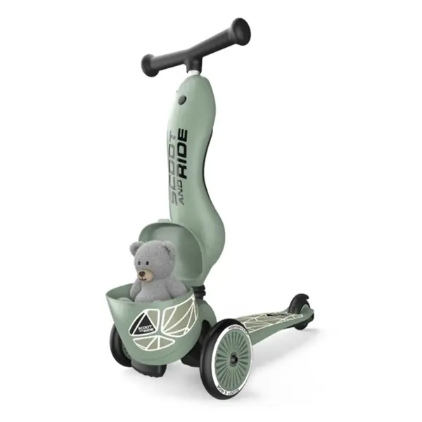 SCOOT AND RIDE HIGHWAYKICK 1 LIFESTYLE ROMOBIL, GREEN LINES