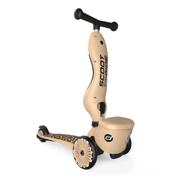 SCOOT AND RIDE HIGHWAYKICK 1 LIFESTYLE ROMOBIL, LEOPARD 