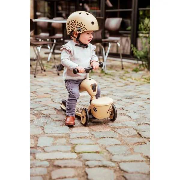 SCOOT AND RIDE HIGHWAYKICK 1 LIFESTYLE ROMOBIL, LEOPARD 