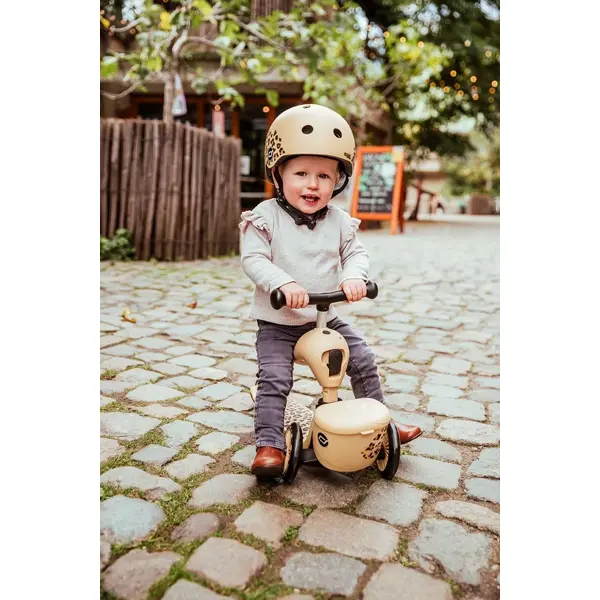 SCOOT AND RIDE HIGHWAYKICK 1 LIFESTYLE ROMOBIL, LEOPARD 