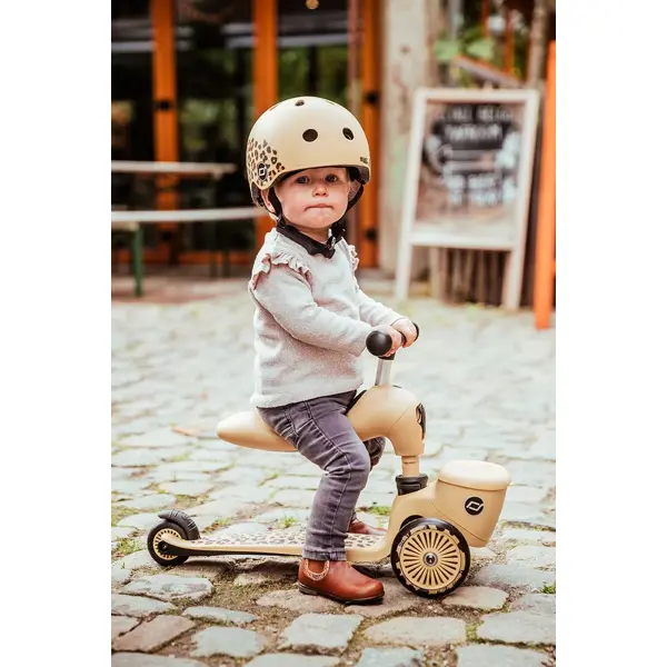 SCOOT AND RIDE HIGHWAYKICK 1 LIFESTYLE ROMOBIL, LEOPARD 