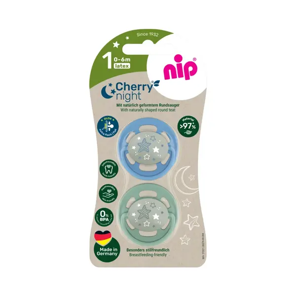 NIP CHERRY NIGHT MIX LATEKS,VEL.1(0-6MJ)
