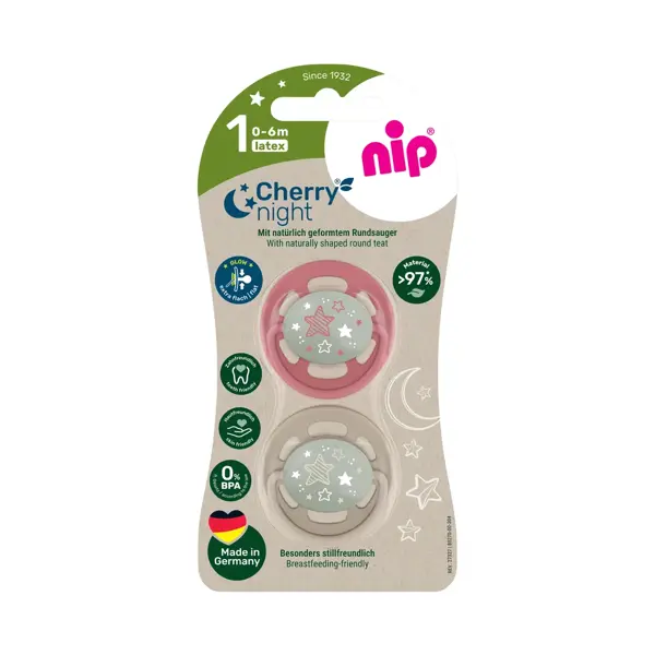 NIP CHERRY NIGHT MIX LATEKS,VEL.1(0-6MJ)