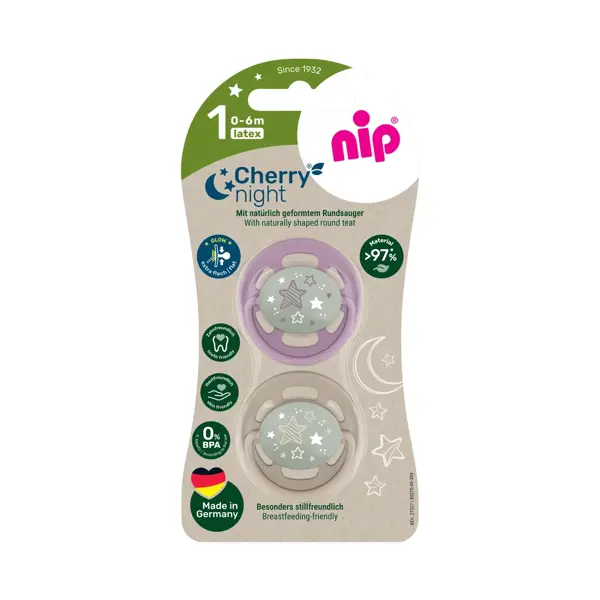 NIP CHERRY NIGHT MIX LATEKS,VEL.1(0-6MJ)