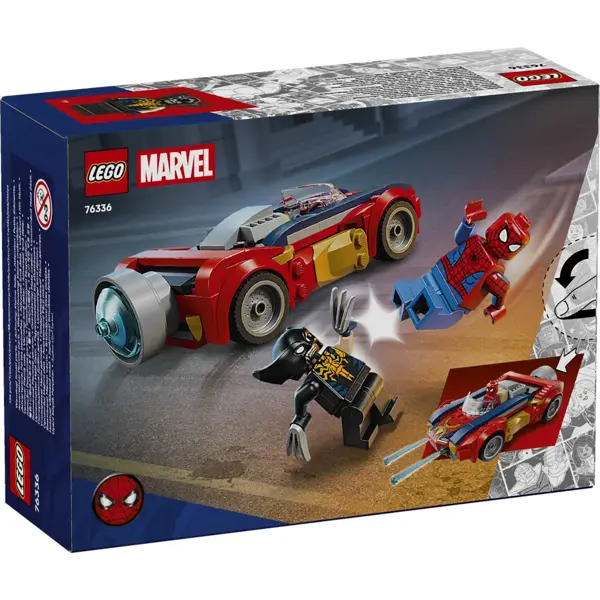 LEGO 76336 SPIDER-MAN CAR VS. VENOMIZED WOLVERINE