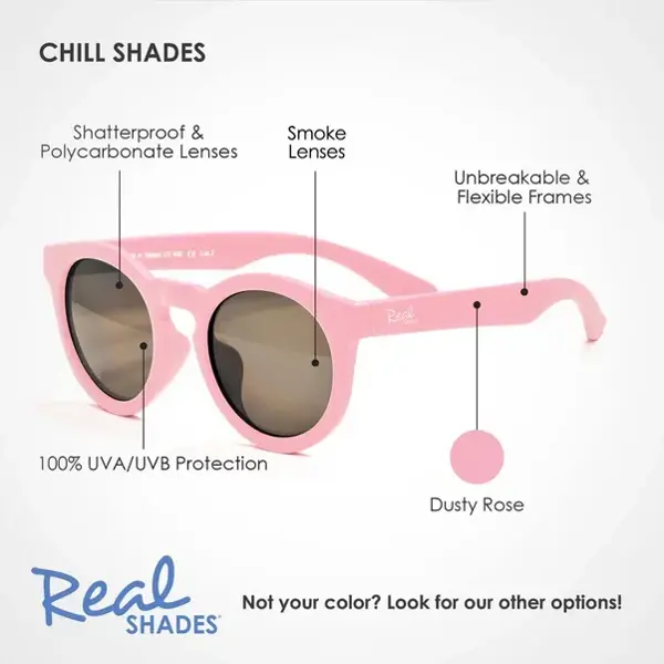 REAL SHADES NAOČALE CHILL 4+ DUSTY ROSE