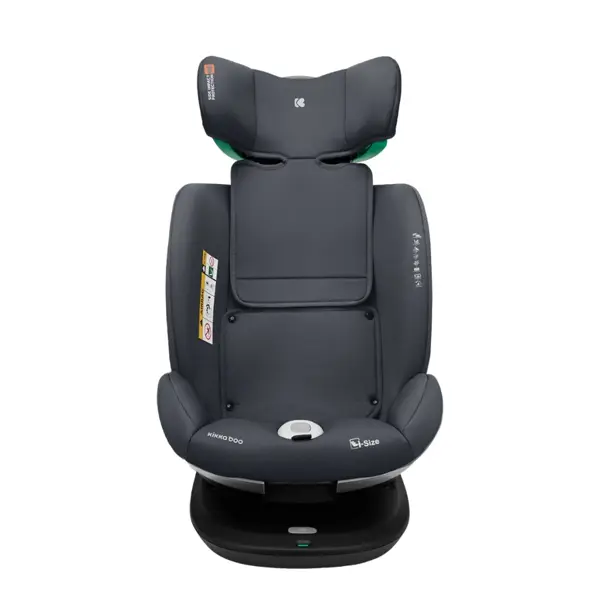 KIKKA BOO AUTOSJEDALICA 40-150CM I-DRIVE I-SIZE,DARK GREY