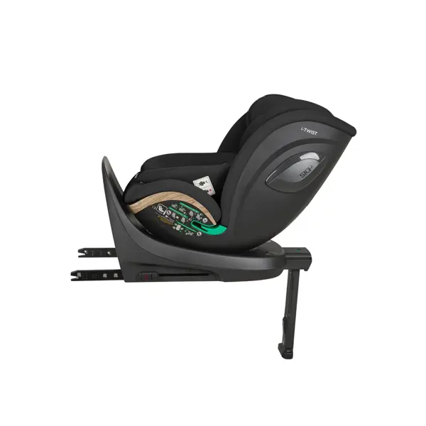 KIKKA BOO AUTOSJEDALICA I-TWIST I-SIZE,BLACK