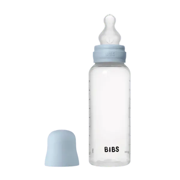 BIBS BOCA LATEX 1 PACK 270ML MEDIUM FLOW BABY BLUE