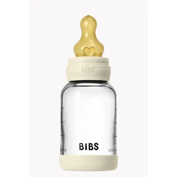 BIBS STAKLENA BOCA 120ML IVORY