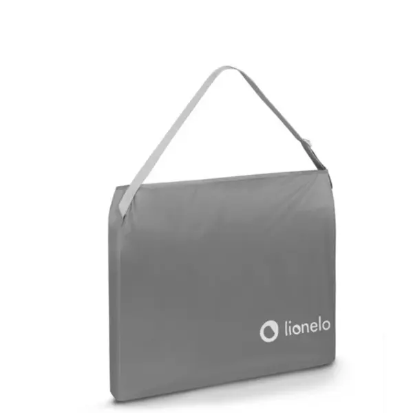 LIONELO LORA ZAŠTITNA OGRADA ZA KREVET SIVA 105X45CM