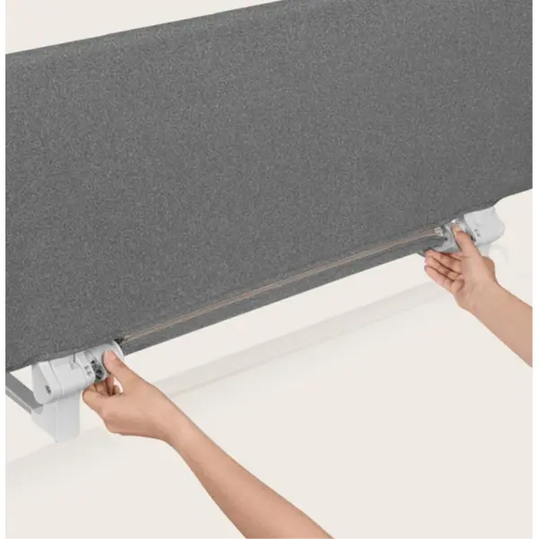 LIONELO LORA XL ZASTITNA OGRADA ZA KREVET GRAY STONE 150X45C
