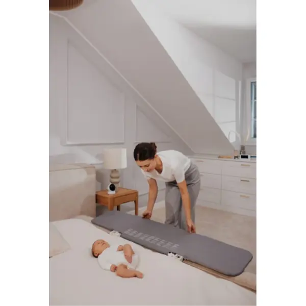 LIONELO LORA XL ZASTITNA OGRADA ZA KREVET GRAY STONE 150X45C