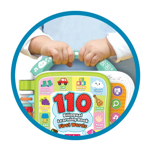 WINFUN IGRAČKA 110 BILINGUAL LERANING BOOK-PRVE RIJEČI