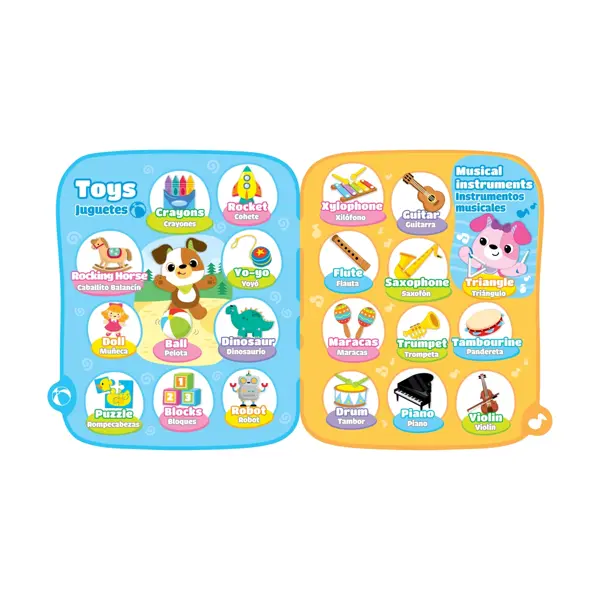 WINFUN IGRAČKA 110 BILINGUAL LERANING BOOK-PRVE RIJEČI