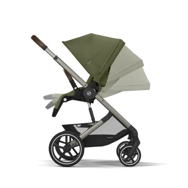 CYBEX KOLICA BALIOS S LUX TPE B MOSS GREEN KHAKI SET 3IN1 