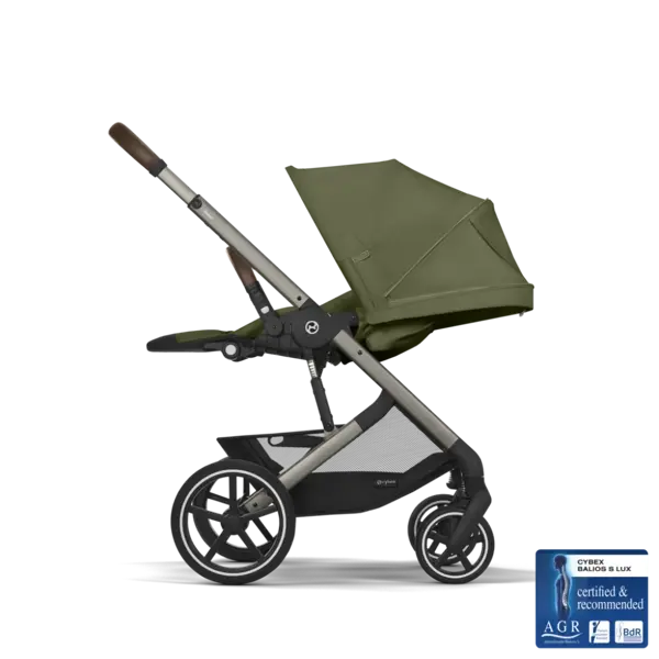 CYBEX KOLICA BALIOS S LUX TPE B MOSS GREEN KHAKI SET 3IN1 