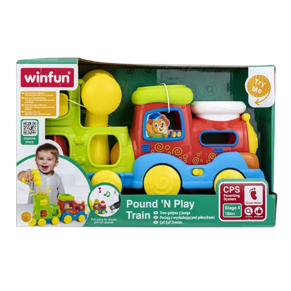 WINFUN IGRAČKA POUND N PLAY VLAK