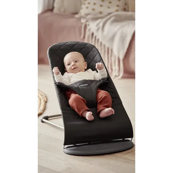 BABYBJORN BLISS COTTON CLASSIC QUILT LEŽALJKA-BLACK