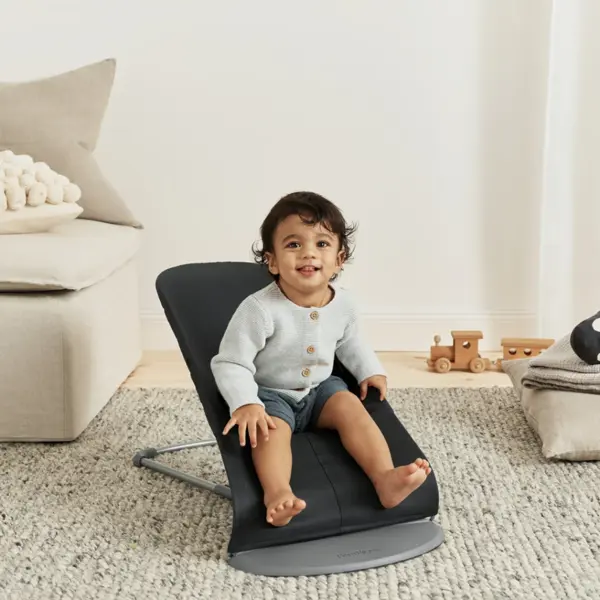 BABYBJORN BLISS COTTON CLASSIC QUILT LEŽALJKA-BLACK