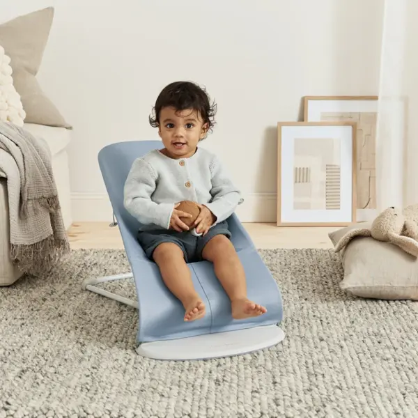 BABYBJORN BLISS WOVEN PETAL QUILT LEŽALJKA-BLUE