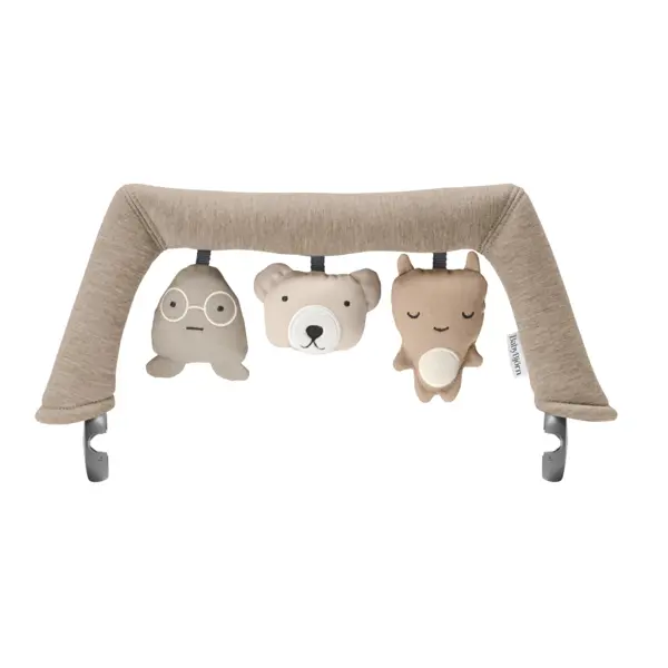 BABYBJORN SOFT FRIENDS IGRAČKA ZA LEŽALJKU, NEUTRALS