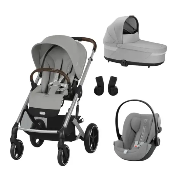 CYBEX KOLICA BALIOS S LUX SLV B STONE GREY SET 3IN1 