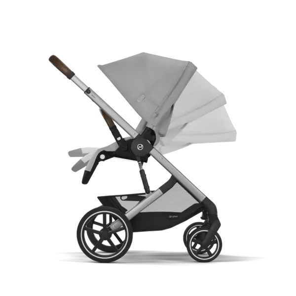 CYBEX KOLICA BALIOS S LUX SLV B STONE GREY SET 3IN1 