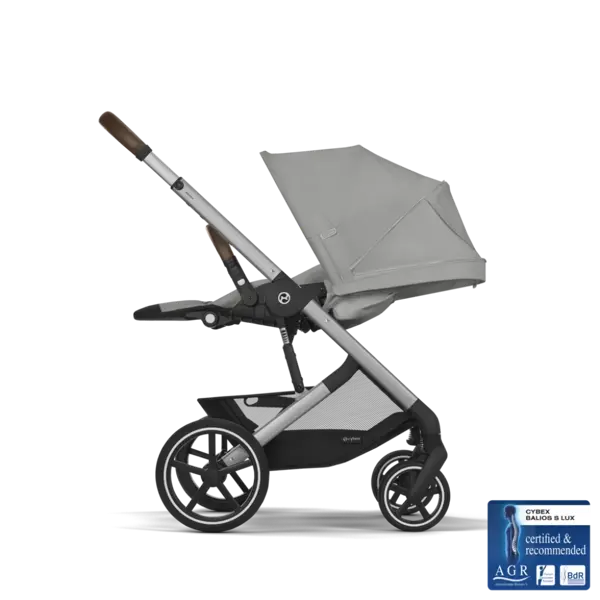 CYBEX KOLICA BALIOS S LUX SLV B STONE GREY SET 3IN1 