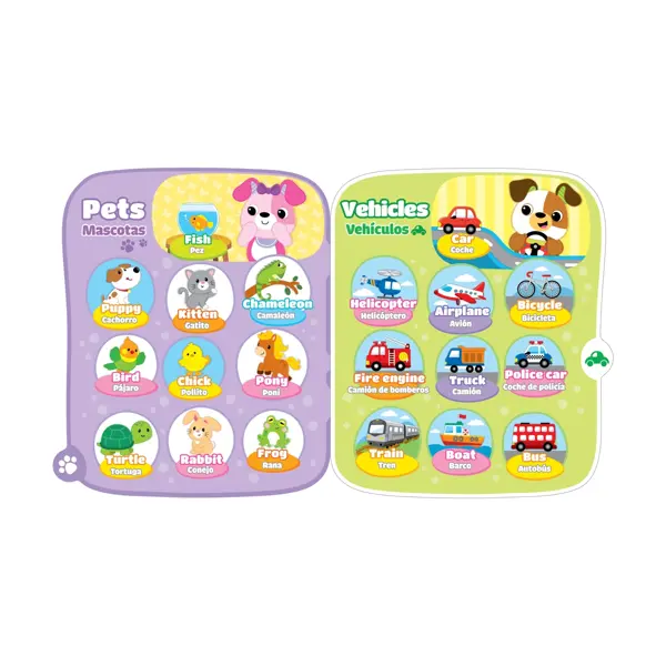 WINFUN IGRAČKA 110 BILINGUAL LERANING BOOK-PRVE RIJEČI