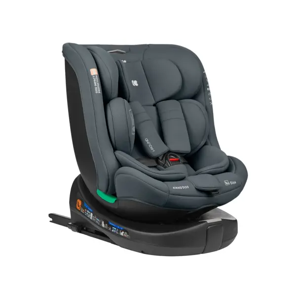 KIKKA BOO AUTOSJEDALICA I-ROUND,I-SIZE,40-150CM,DARK GREY
