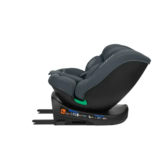 KIKKA BOO AUTOSJEDALICA I-ROUND,I-SIZE,40-150CM,DARK GREY