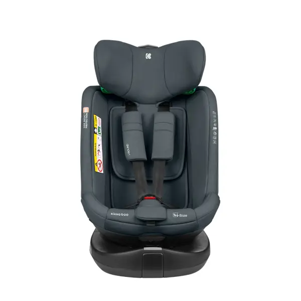 KIKKA BOO AUTOSJEDALICA I-ROUND,I-SIZE,40-150CM,DARK GREY