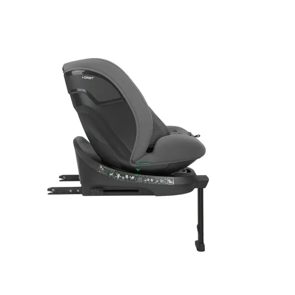 KIKKA BOO AUTOSJEDALICA I-ORBIT,I-SIZE,40-150CM,DARK GREY