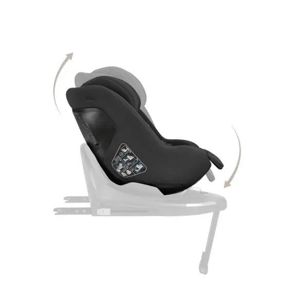 KIKKA BOO I-CLASS PLUS,I-SIZE,AUTOSJEDALICA 40-105CM,NOIR